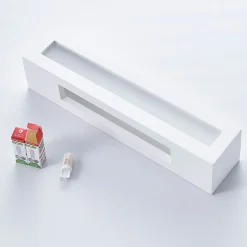 Arya væglampe, op/ned, hvid, gips, G9, 2 lyskilder, kan males