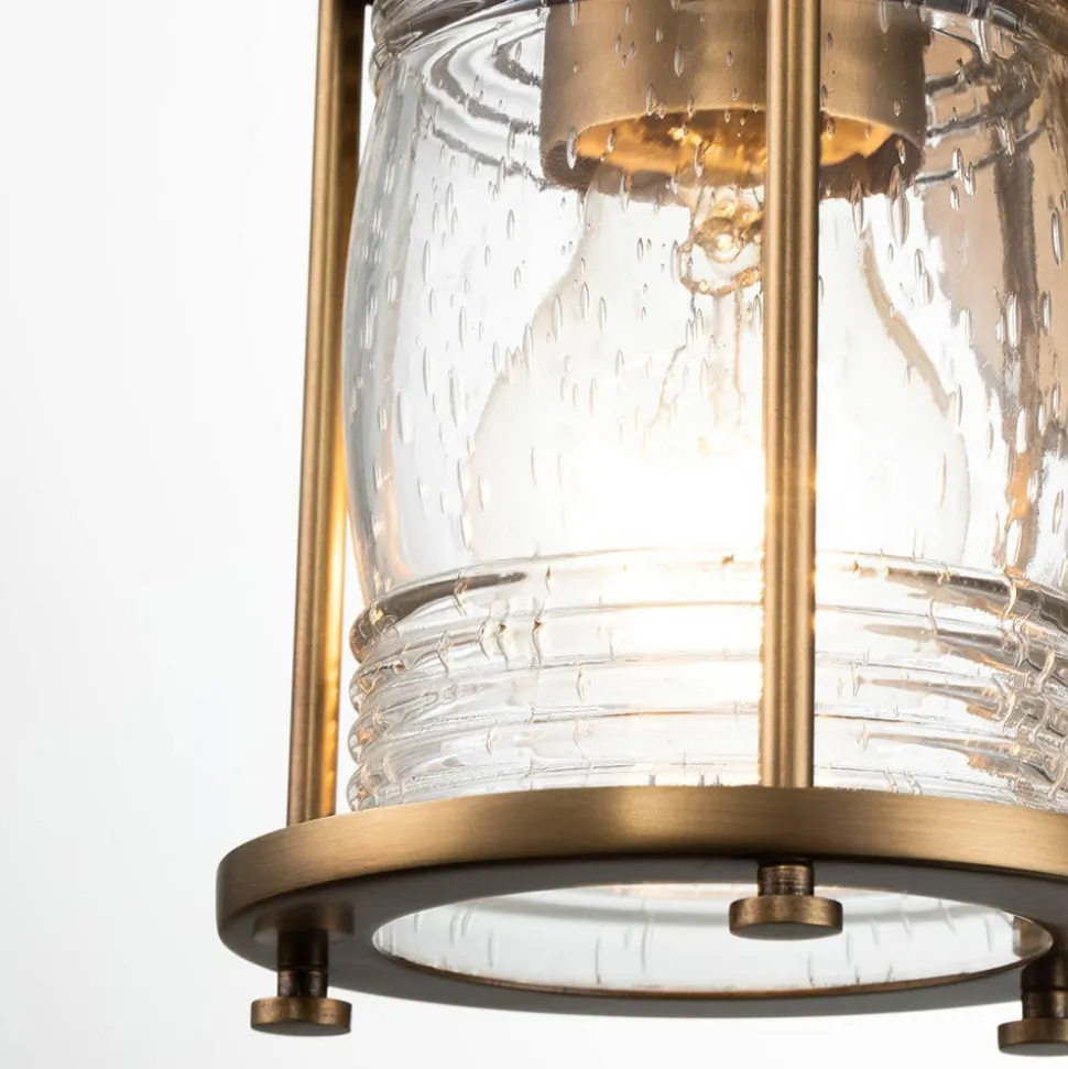 Ashland Bay bad-væglampe, messing, 1 lyskilde