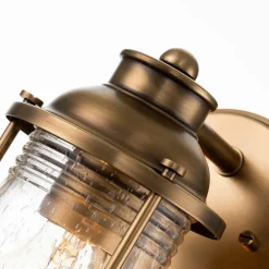 Ashland Bay bad-væglampe, messing, 1 lyskilde