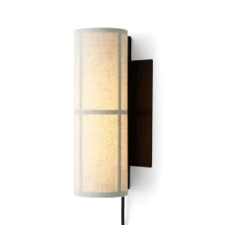 Audo Hashira LED-væglampe med stik, natur