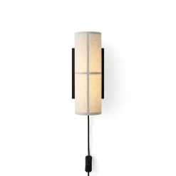 Audo Hashira LED-væglampe med stik, natur