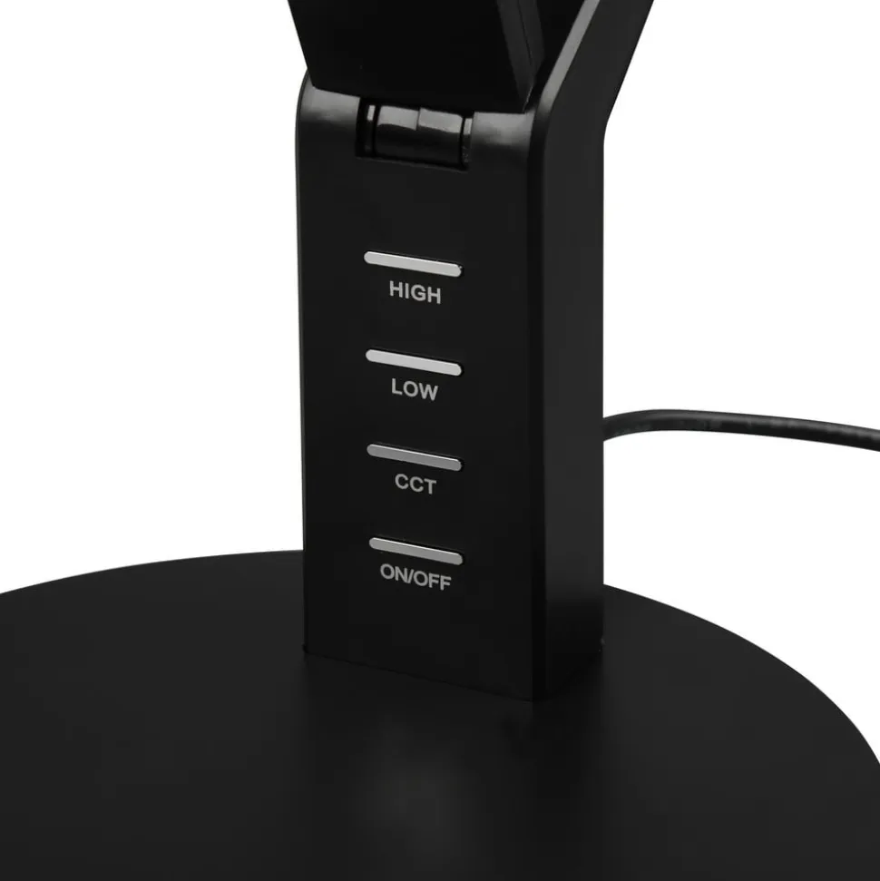 Ava LED-bordlampe med dæmperfunktion, sort