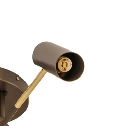 Axion loftlampe, 3 lyskilder, titanfarvet, stål