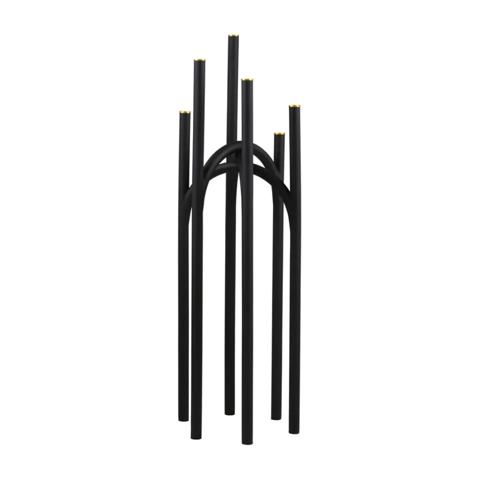 AYTM Angui lysestage, sort, højde 92 cm, jern