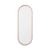 AYTM Angui spejl, pink, højde 78 cm, glas, stål