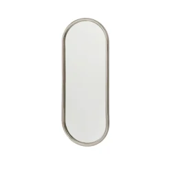 AYTM Angui-spejl, sølvfarvet, højde 78 cm, glas, stål