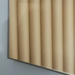 AYTM Arcus-spejl, sort, højde 115 cm, glas, MDF-træ