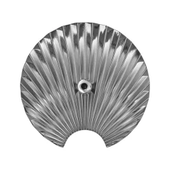 AYTM Concha-krog, sølv, vægdekoration, højde 11,5 cm