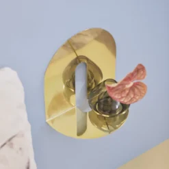 AYTM Lygte Uno, vase, røgfarvet grå, Ø 14 cm, højde 11 cm, glas