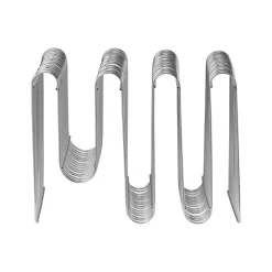 AYTM Magasinholder Curva, sølv, bredde 40 cm, stål