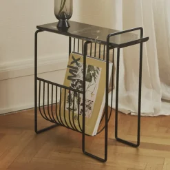 AYTM Magasinholder Sino, sidebord, sort