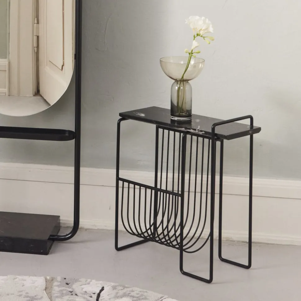 AYTM Magasinholder Sino, sidebord, sort