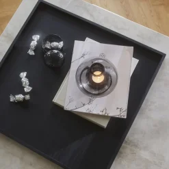 AYTM Unity-bakke, sort, længde 35 cm, bredde 35 cm, træ