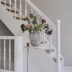 AYTM Uva-vase, Ø 26 cm, duegrå, glas, mundblæst