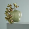 AYTM Uva-vase, glas, grøn, Ø 26 cm, højde 28 cm, mundblæst