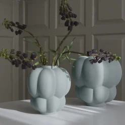 AYTM Uva-vase, keramik, grøn, Ø 20 cm, drueform