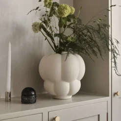 AYTM Uva-vase, keramik, hvid, Ø 26 cm, drueform