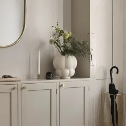 AYTM Uva-vase, keramik, hvid, Ø 26 cm, drueform