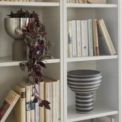 AYTM Varia vase, sort, Ø 23 cm, højde 24 cm, keramik