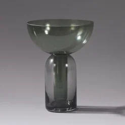 AYTM Vase Torus, grøn, Ø 25 cm, højde 33 cm, glas