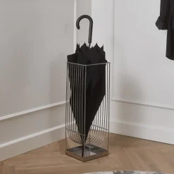AYTM-paraplyholder Curva, sølv, højde 56 cm, stål