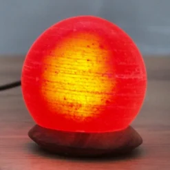 Ball bordlampe med USB til computer og laptop