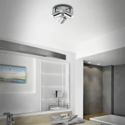 Banyo Splash loftlampe, IP44, 3 lyskilder
