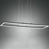 Bard LED-hængelampe, 92x32 cm, antracit
