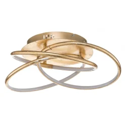 Barna - en gylden designet LED loftlampe