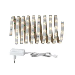 Basissæt YourLED 3 m i hvid, LED´er varmhv.