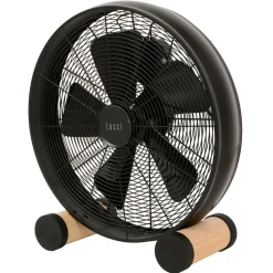 Beacon bordventilator Breeze, sort/ask Ø 41 cm, støjsvag