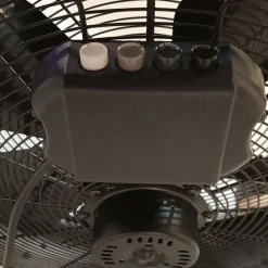 Beacon bordventilator Breeze, sort/ask Ø 41 cm, støjsvag