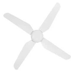 Beacon LED-loftventilator Aria hvid lydløs 122 cm