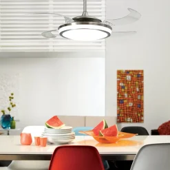 Beacon LED-loftventilator Fanaway Evo 1, støjsvag, 121 cm