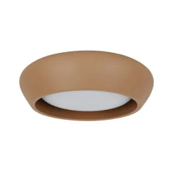 Beacon loftlampe Fjord, brun, gips, Ø 28 cm, GX53
