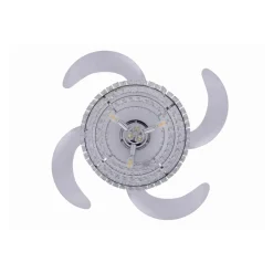 Beacon loftventilator med lys Fanaway Veil krom lydløs