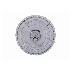 Beacon loftventilator med lys Fanaway Veil krom lydløs