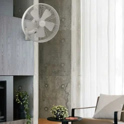 Beacon vægventilator Breeze, hvid, Ø 41 cm, lydsvag