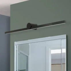 Beauty LED-spejlbelysning, bredde 101 cm, sort