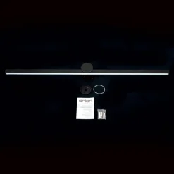 Beauty LED-spejlbelysning, bredde 101 cm, sort