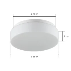 Bega 50078 LED-loftlampe DALI 3.000K Ø25cm