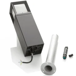 BEGA 84604 LED-sokkellampe, grafit, 3.000 K