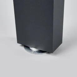 BEGA 77237K3 gadelampe, kantet, grafit 3.000K nede