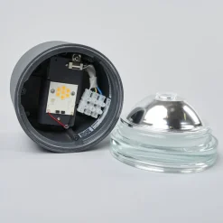 BEGA 66056K3 udendørs loftlampe, grafit 3.000K 62°