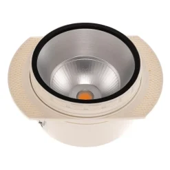 Bega LED indbygget loftspot Studio Line, aluminium, støbt aluminium