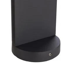 Bega LED-gadelampe 99058 K3, grafit, støbt aluminium, glas