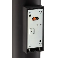 BEGA Studio Line væglampe cut 28W sort/messing