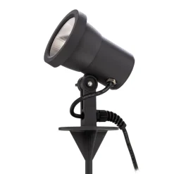 Bega udendørs spotlampe 85009, grafit, støbt aluminium, stik