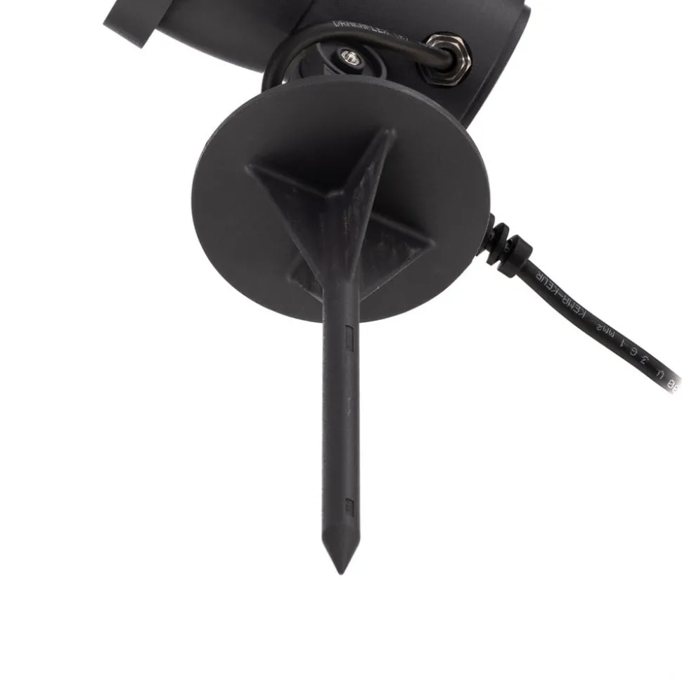 Bega udendørs spotlampe 85009, grafit, støbt aluminium, stik