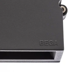 Bega udendørs væglampe 24372, grafit, støbt aluminium, IP65